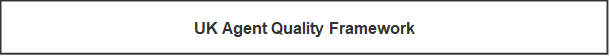 UK Agent Quality Framework